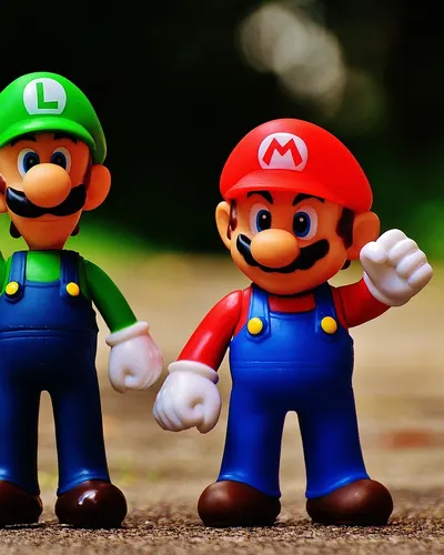 Mario luigi characters 4k gaming wallpaper
