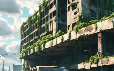 Post Apocalyptic Highway phone gaming wallpaper