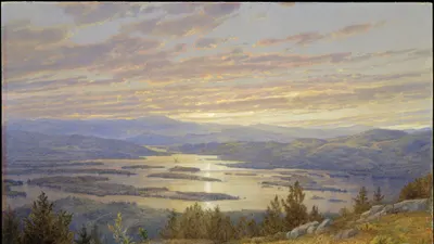 Lake Squam from Red Hill hd lake wallpaper