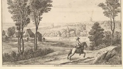 The Horseman hd lake wallpaper