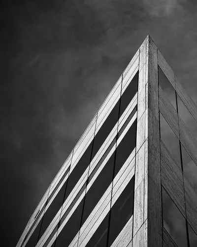 Building skyscraper modern 4k minimal wallpaper