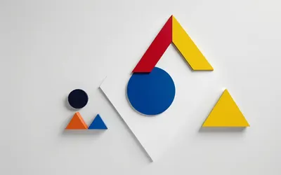 Minimal Geometric Shapes hd minimal wallpaper