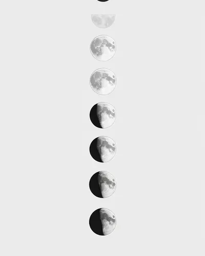 Minimal Moon Phase phone minimal wallpaper