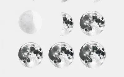 Minimal Moon Phase tablet minimal wallpaper