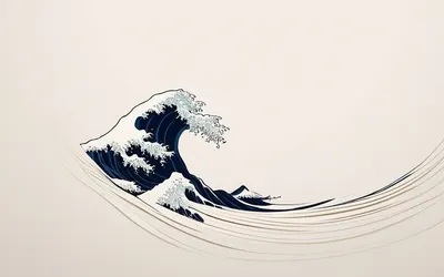 Minimal Wave Line hd minimal wallpaper