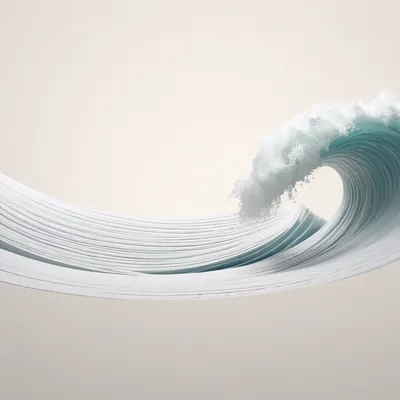 Minimal Wave Line tablet minimal wallpaper