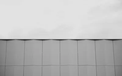 Simple grayscale facade with clean lines and minimal design, perfect for modern  4k minimal wallpaper
