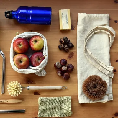 Zero waste plastic free minimalism 4k minimal wallpaper