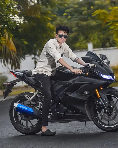 Man biker motorcycle 4k motorcycle wallpaper