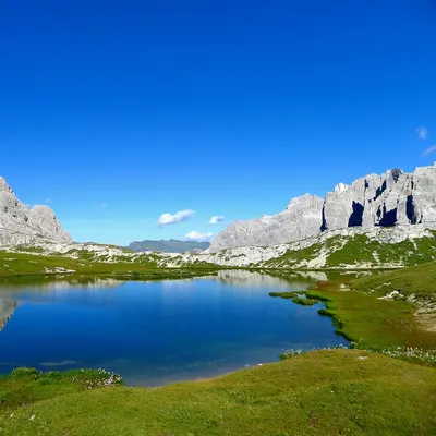 Lake mountain lake landscape 4k mountain wallpaper