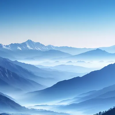 Misty Mountain Valley tablet mountain wallpaper