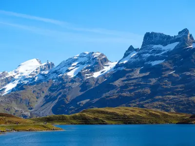 Mountains mountain peak mountain lake 4k mountain wallpaper