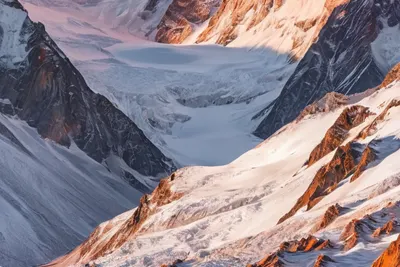 Snow Capped Peaks Sunrise phone mountain wallpaper