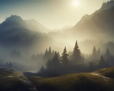 Mountains nature dawn 4k nature wallpaper