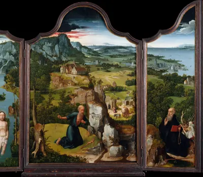 The Penitence of Saint Jerome hd nature wallpaper