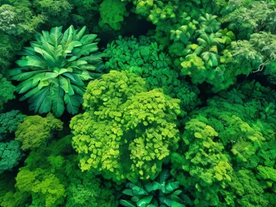 Tropical Rainforest Canopy phone nature wallpaper