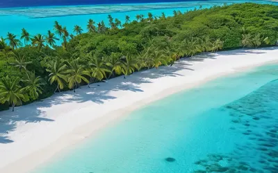 Turquoise Ocean Aerial View tablet nature wallpaper