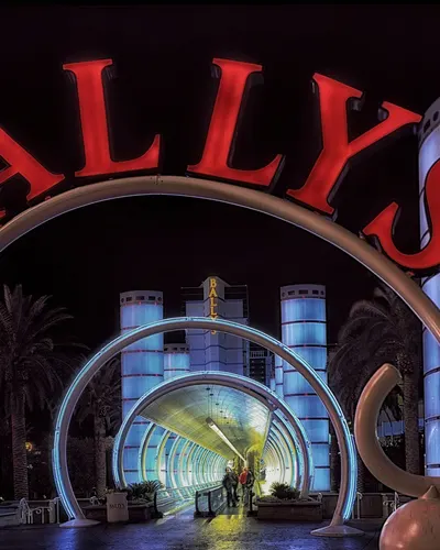 Bally's las vegas nevada hd neon wallpaper