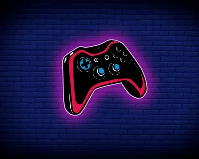 Gamepad wallpaper 4k colorful 4k neon wallpaper