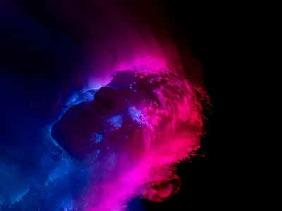 Woman free background face 4k neon wallpaper