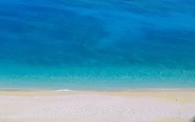 Beach blue water paradise 4k ocean wallpaper