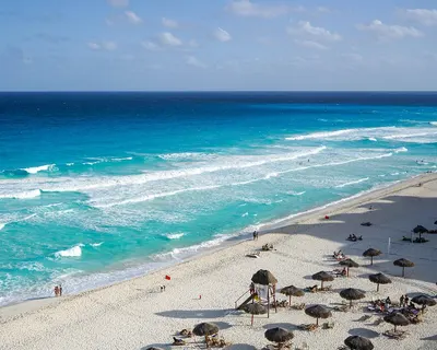 Cancun mexico beach 4k ocean wallpaper
