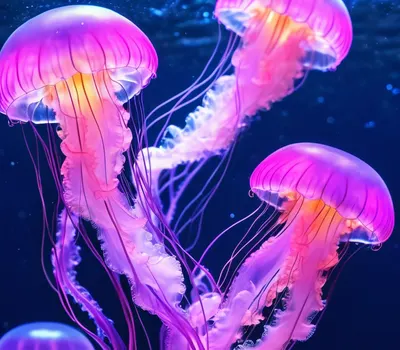 Jellyfish Swarm Ethereal phone ocean wallpaper