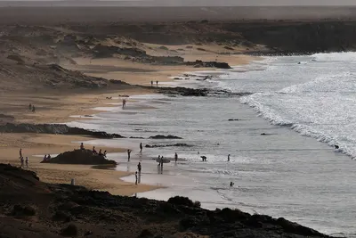 Sea beach sunset 4k ocean wallpaper