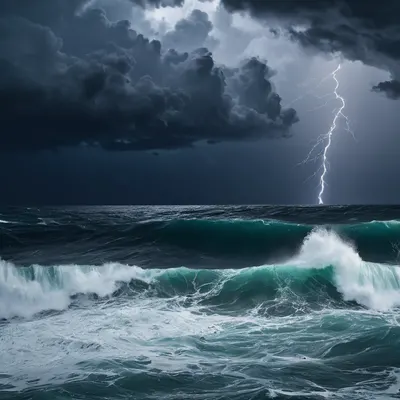 Stormy Ocean Dramatic hd ocean wallpaper