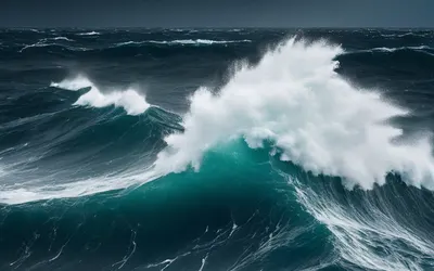 Stormy Ocean Dramatic phone ocean wallpaper