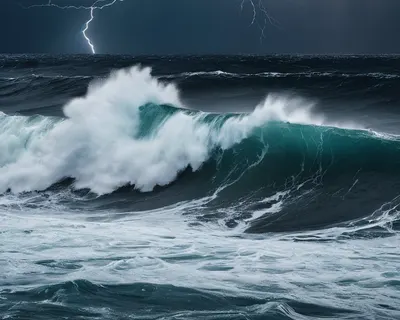 Stormy Ocean Dramatic tablet ocean wallpaper
