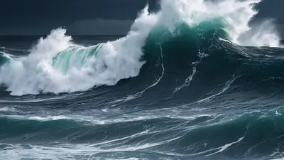 Stormy Ocean Dramatic tablet ocean wallpaper