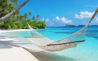 Tropical Beach Paradise phone ocean wallpaper