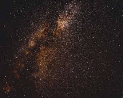 Beautiful view of a starry night sky captured in Momchilovtsi, Bulgaria. 4k space wallpaper