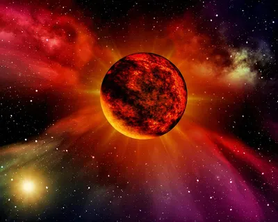 Cosmos universe exoplanet 4k space wallpaper