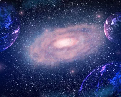 Galaxy stars universe 4k space wallpaper