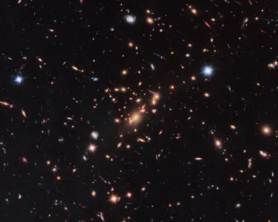 Hubble Captures Massive Dead Disk Galaxy that Challenges Theories of Galaxy Evol hd space wallpaper