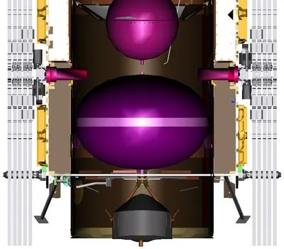 Illustration of  Dawn Spacecraft Inside View hd space wallpaper