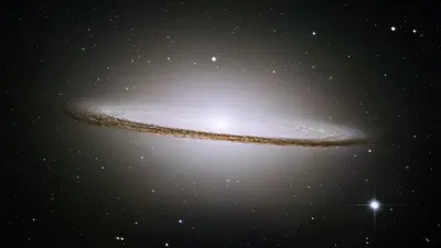 M104 ngc4594 sombrero galaxy hi res 4k space wallpaper