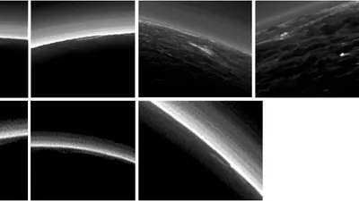 Partly Cloudy on Pluto? hd space wallpaper