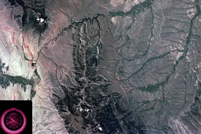 Slylab (SL)-3 View - North Central Wyoming (WY) - Southern Montana (MT) hd space wallpaper