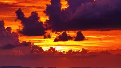 Dramatic Fire Sunset Sky phone sunset wallpaper