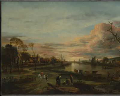 Landscape at Sunset hd sunset wallpaper