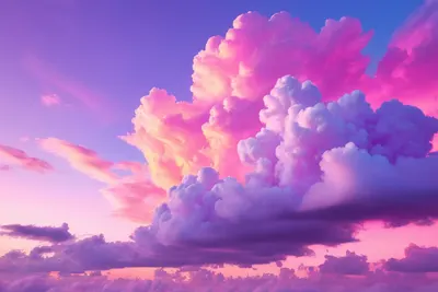 Purple Pink Sunset Clouds 4k sunset wallpaper