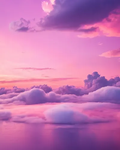 Purple Pink Sunset Clouds phone sunset wallpaper